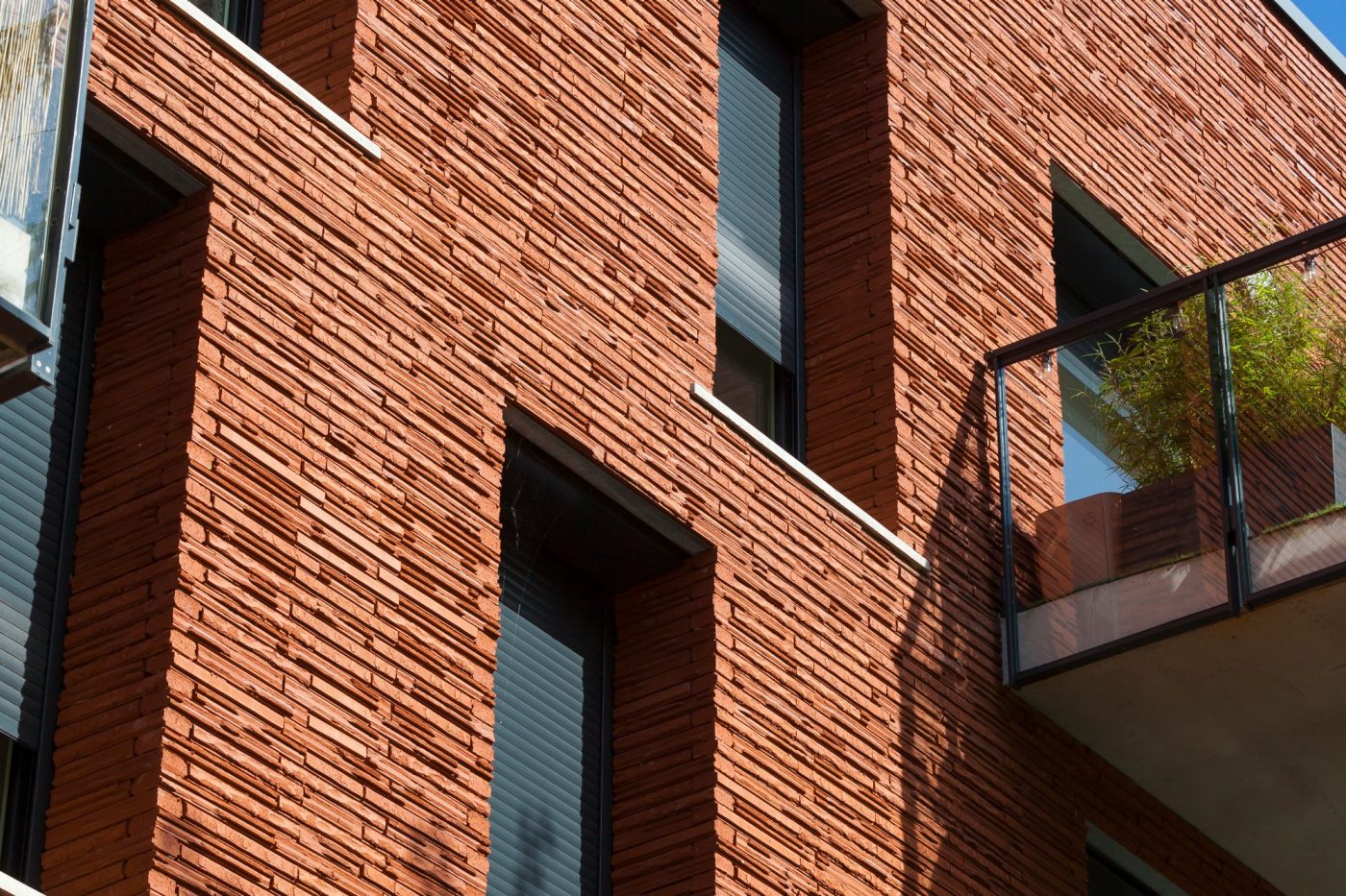 Les Jardins de Marguerite  avec la brique Cassia Rouge