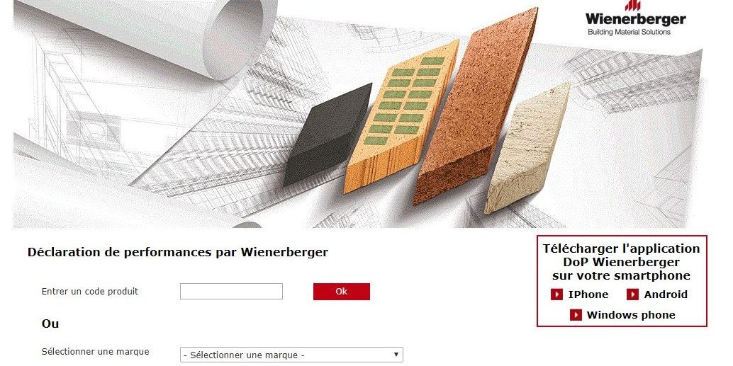 Déclaration des performances