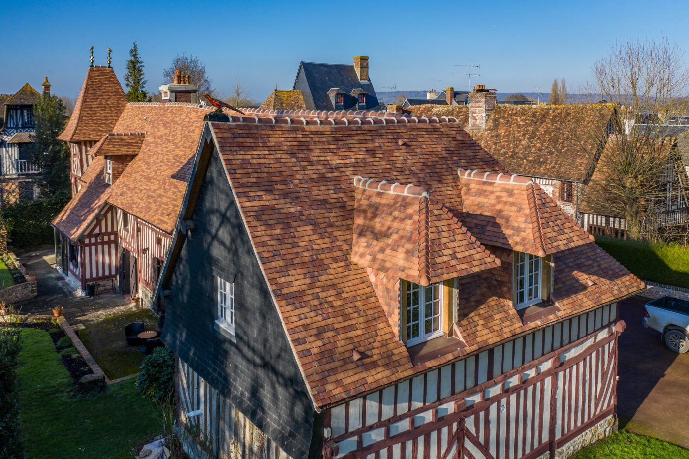 Monde Aleonard Tuile Aleonard Patrimoine Laureat 1er chantier et coup de coeur de l'internaute trophees Aleonard 2019 Jen-Luc Verron couverture Ponsignon Evelyne