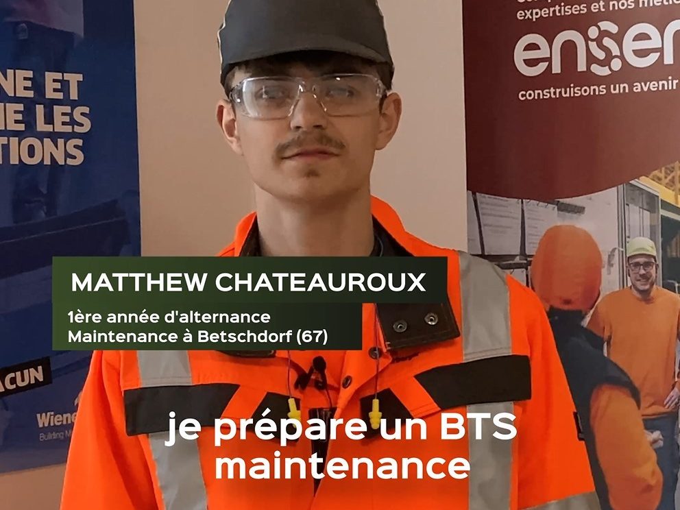 Matthew CHATEAUROUX - Alternant Maintenance Betschdorf 