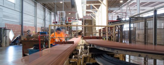 Usine produisant les produits Koramic à Lantenne.