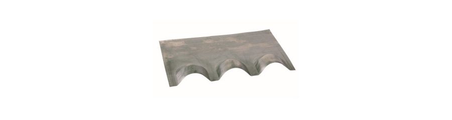 Panneau Plate 18 x 38 Écaille rouge