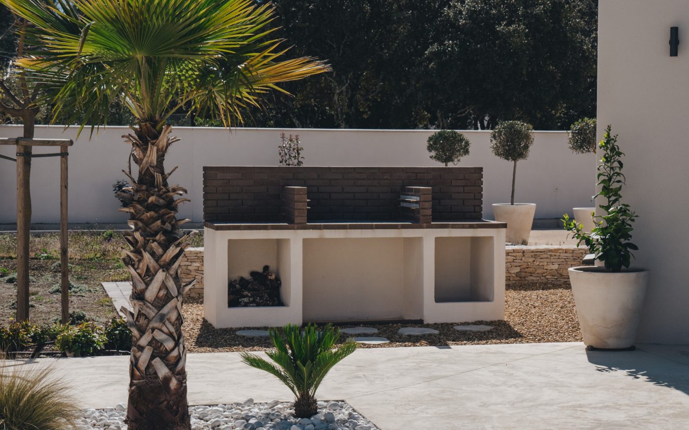 Barbecue en maison individuelle à Nimes