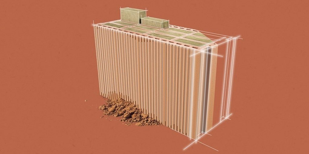 Logement Collectif Le Persan à Rennes : construction en brique auto-isolante Climamur©