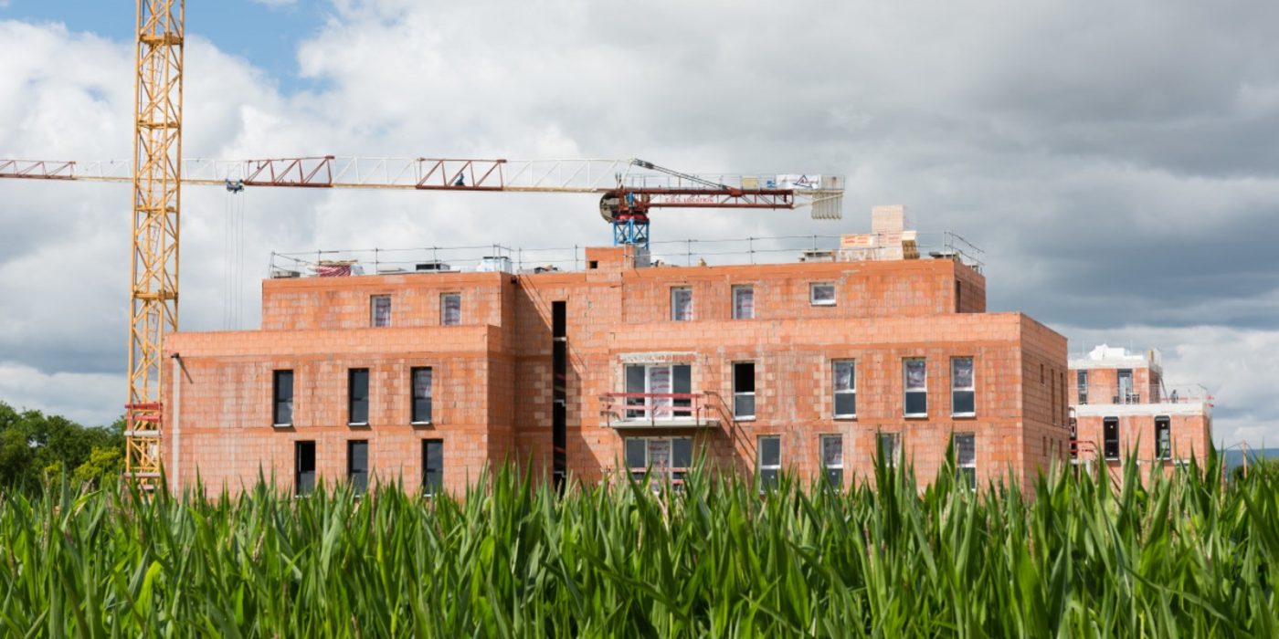 Logement Collectif à Achenheim avec les briques de structure Porotherm