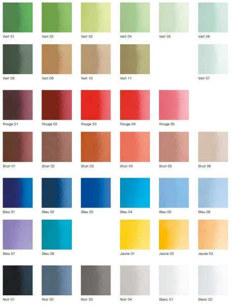 argeton teintes emaillees