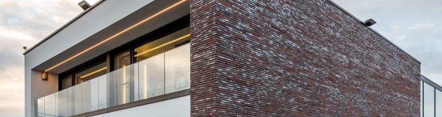 Reference photo: new construction office and single family in Adegem