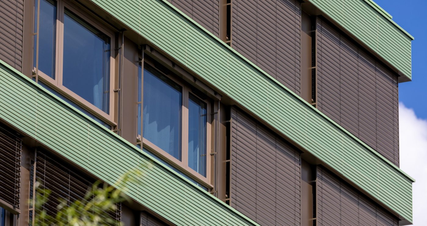 Argeton Terzo Grün, Bürogebäude Lille, Frankreich
