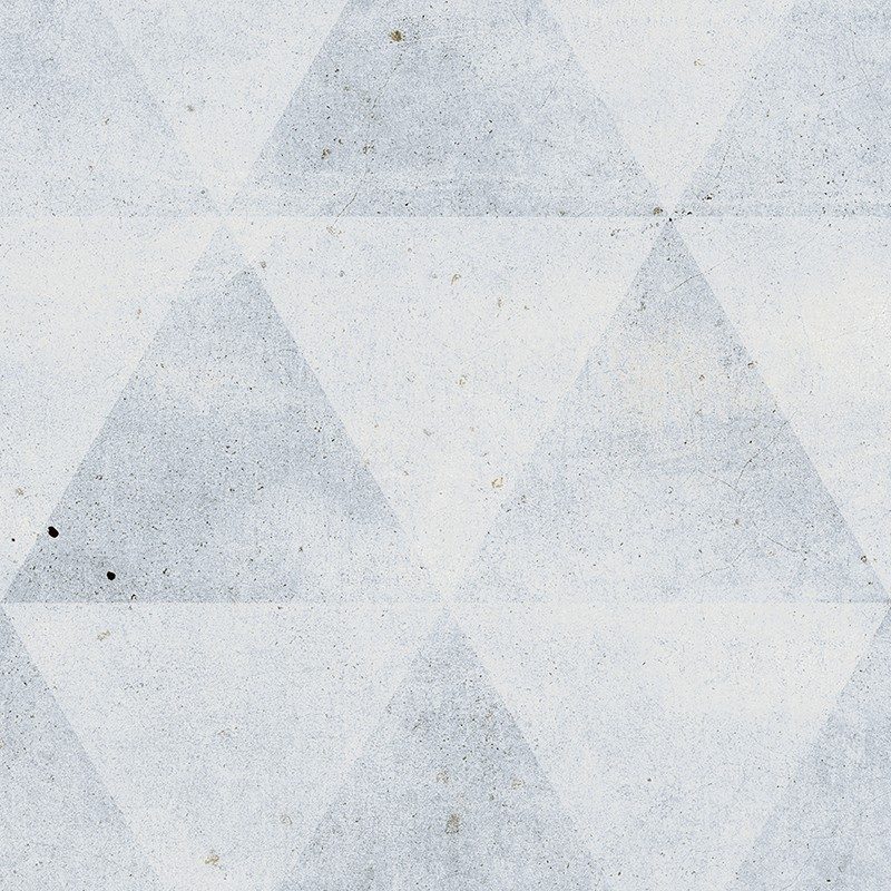 Inspirio Graphique : Genio blue triangle