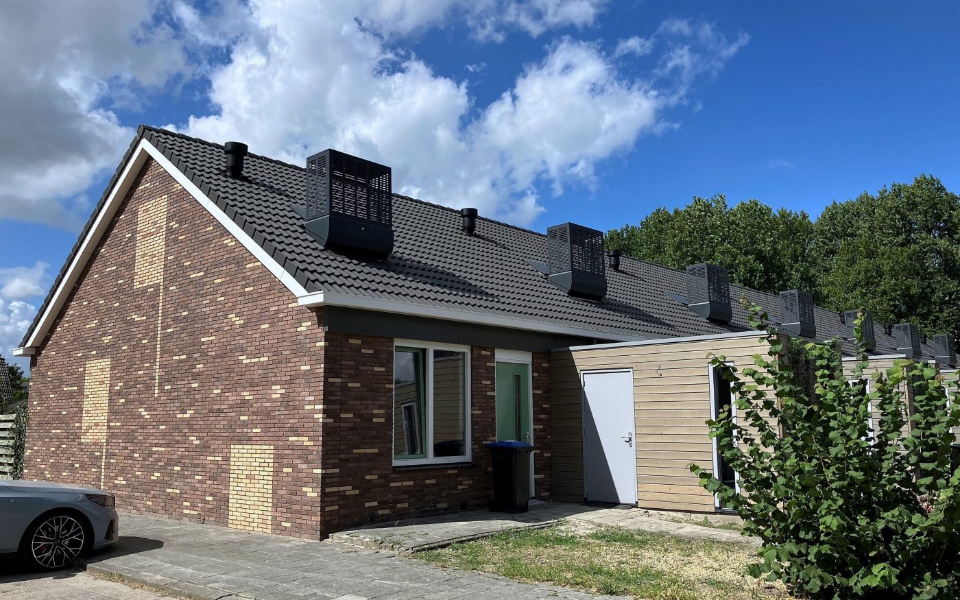 Appartement à Wetteren en Belgique avec la brique Agora noir graphite