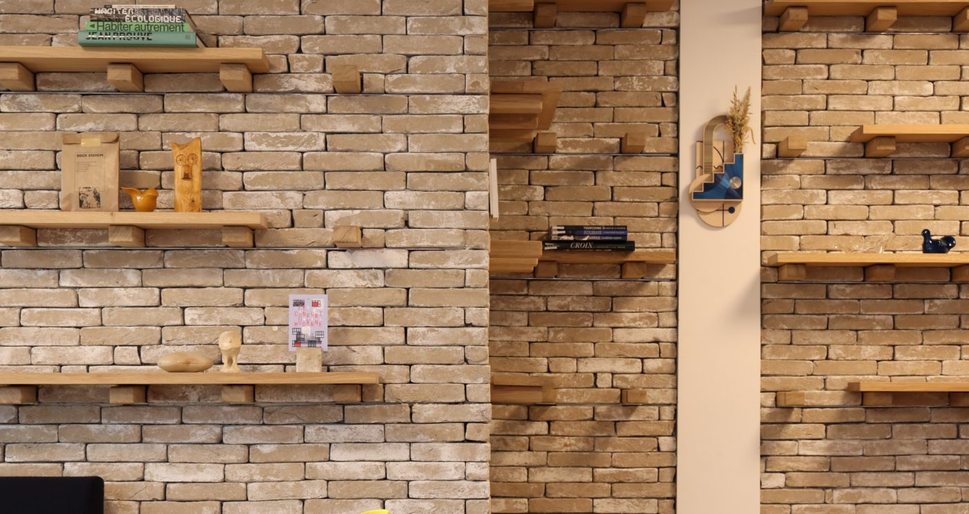 Station V by Vilogia - Lille avec les briques Terca Avolto Greige salina