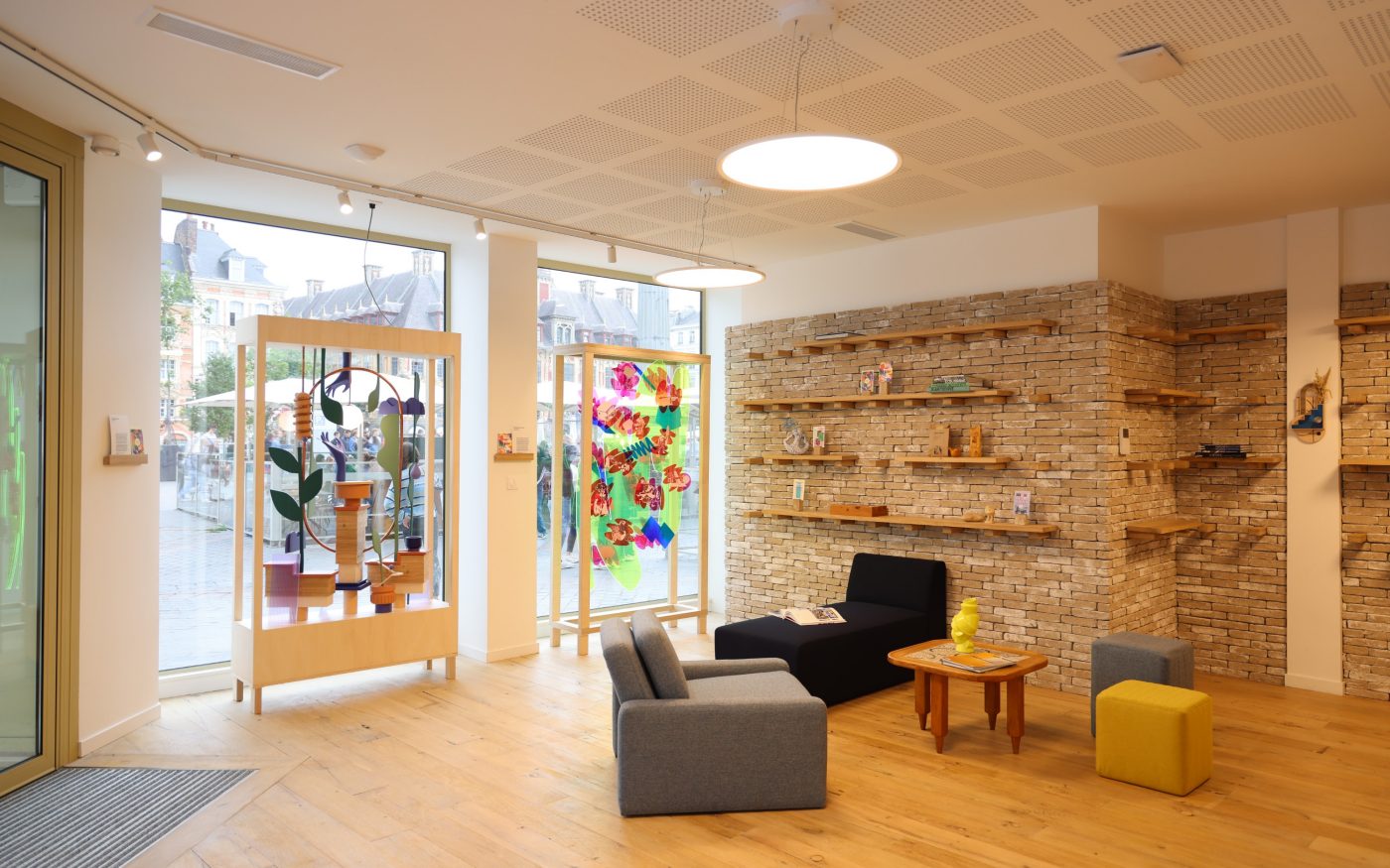 Station V by Vilogia - Lille avec les briques Terca Avolto Greige salina