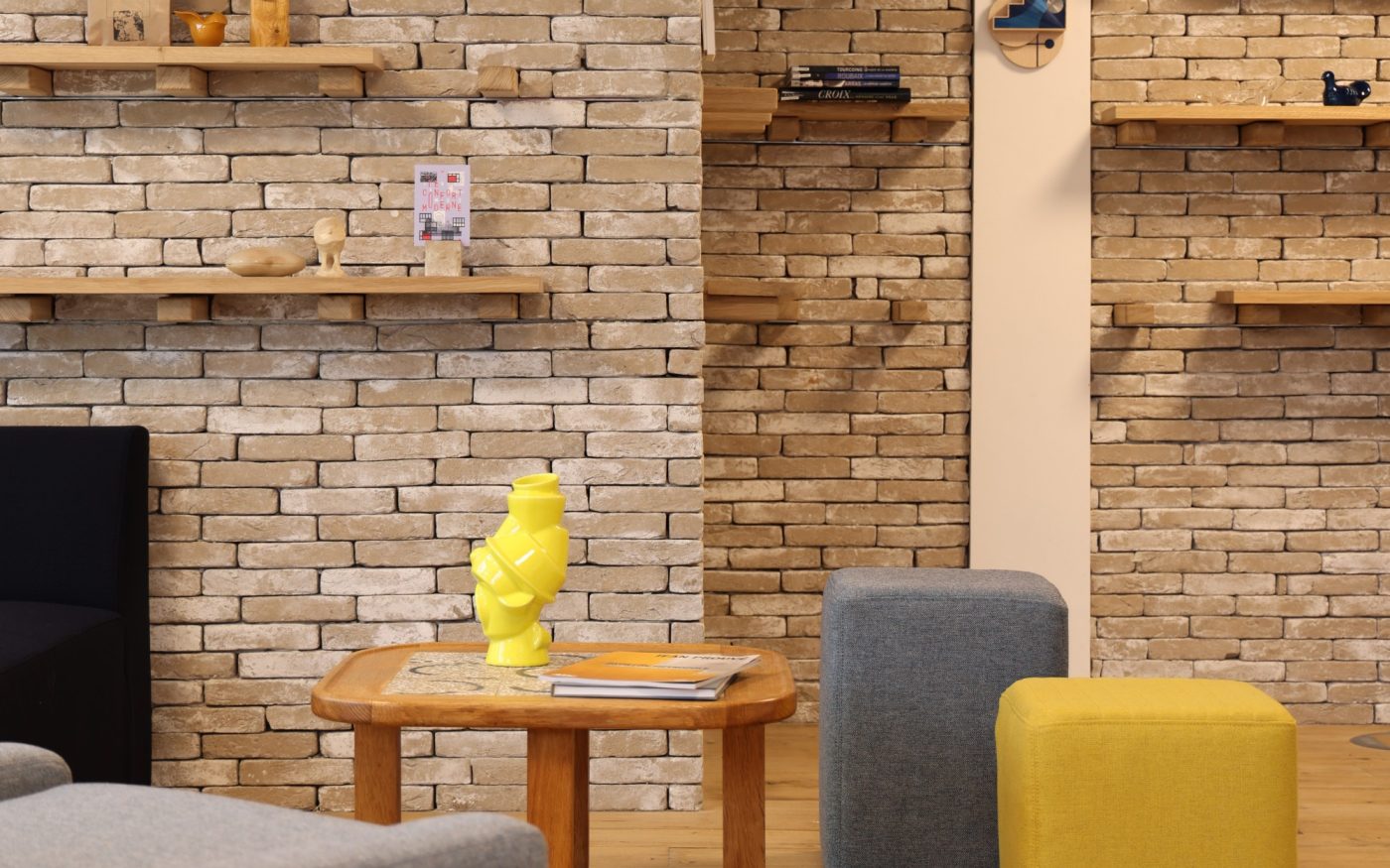 Station V by Vilogia - Lille avec les briques Terca Avolto Greige salina