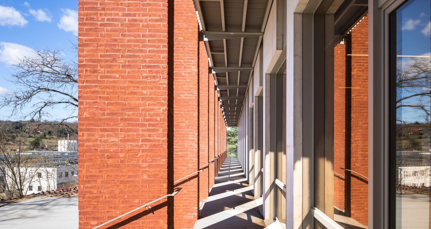 Centre européen nutrition santé - Lyon avec les briques Basia Paepesteen