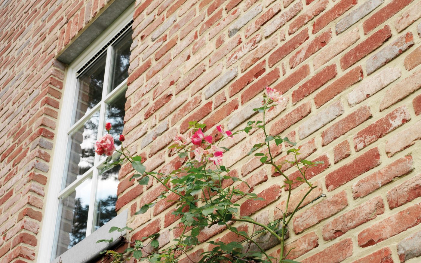 Maison individuelle à Ghlain en Belgique avec la brique Belle Epoque de Mons