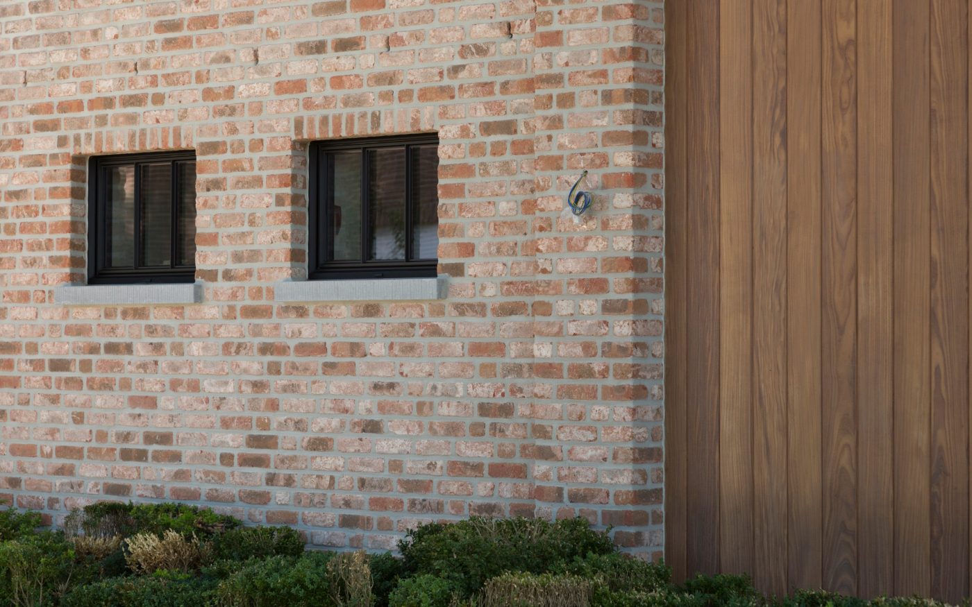 Maison individuelle à Brecht en Belgique avec la brique Belle Epoque de Liège