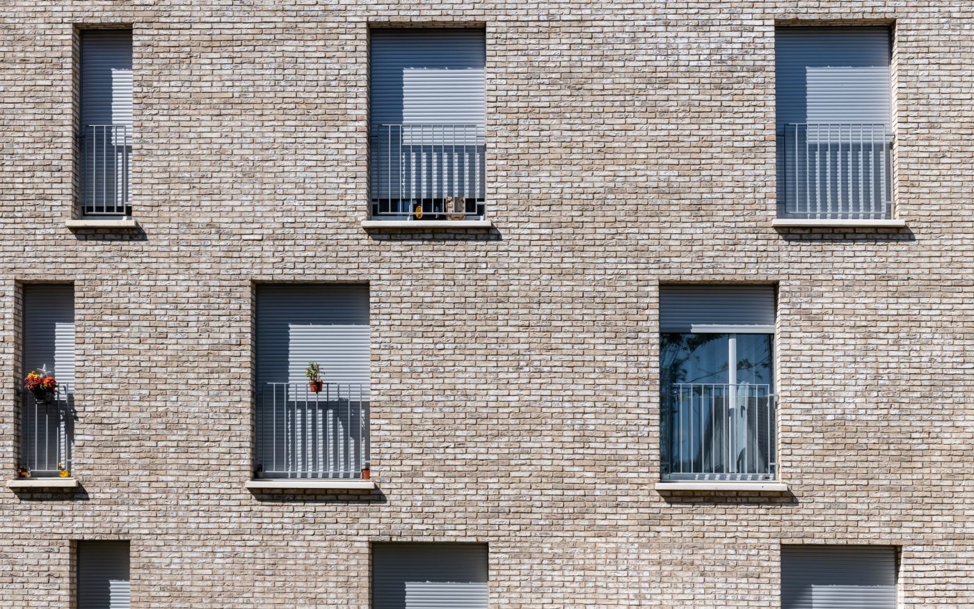 Réalisation de logements collectifs à Colombes avec la brique Moulée Main Marziale