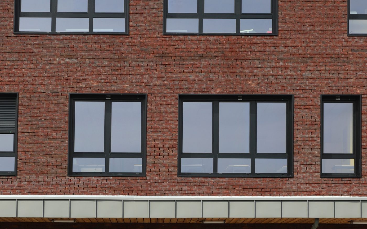 Collège Henri de Navarre à Yerville  avec la brique Classo Blauw-rood Genuanceerd