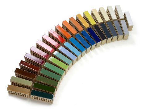 Mood image of the Crystal-series glazed bricks