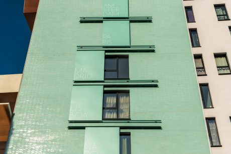 Rénovation d'appartements à Bruxelles - Brique Emaillée Verte