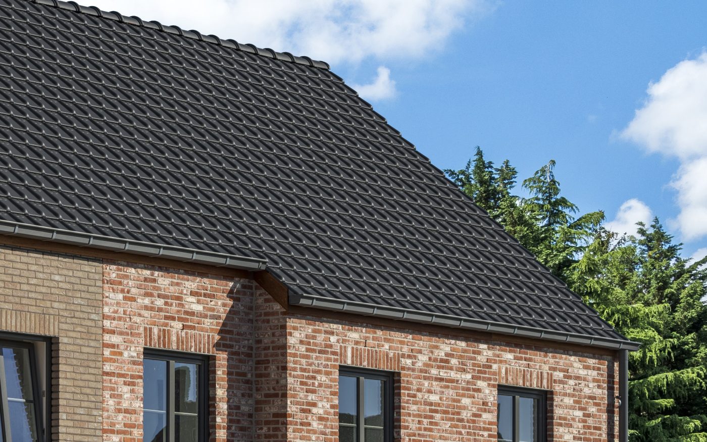 Maison individuelle à Zonnebeke avec la brique Forum Prata nuancée