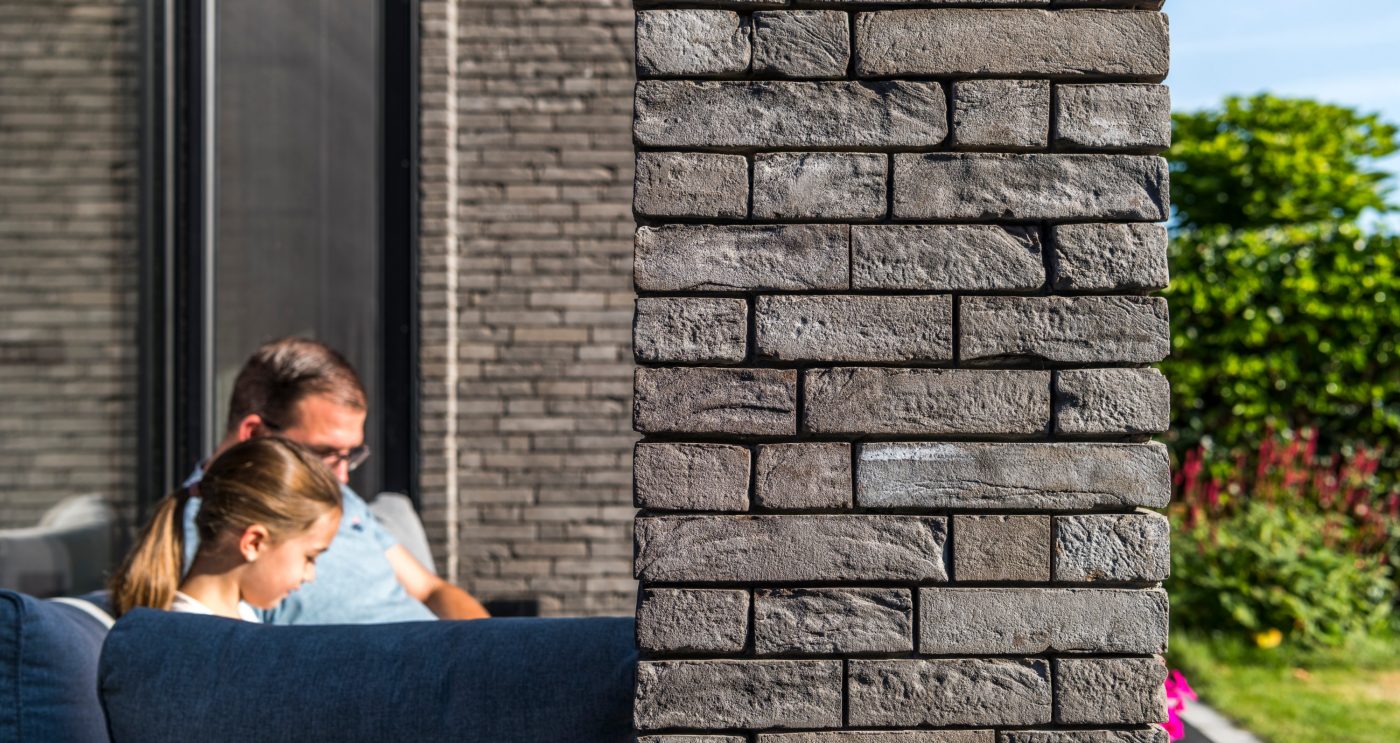 Maison individuelle à Maldegem avec la brique de parement Terca Imperium Iluzo nerus