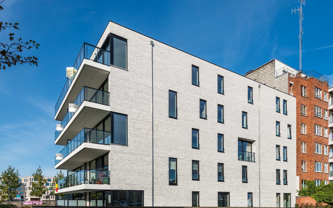 Logement collectif à kessel-Lo avec la brique Imperium Iluzo albius