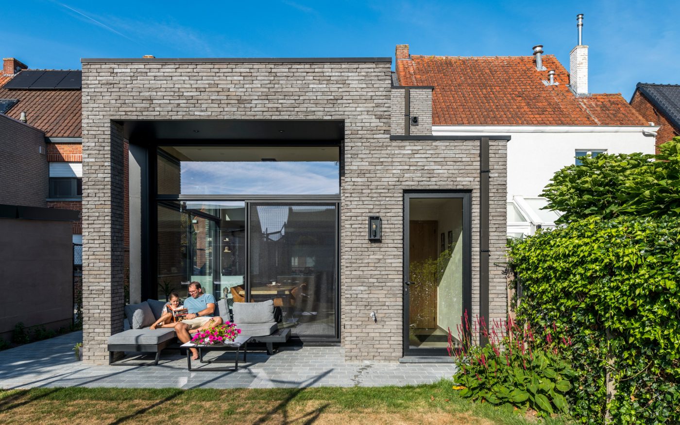 Maison individuelle à Maldegem avec la brique Imperium Iluzo nerus