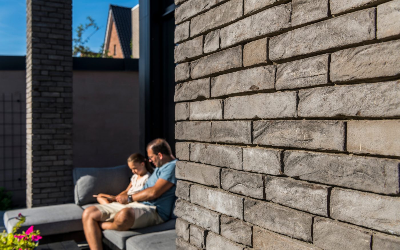 Maison individuelle à Maldegem avec la brique Imperium Iluzo nerus