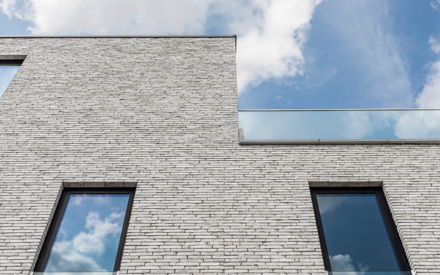 Bureau et appartements à Haaltert avec la brique Imperium flavius - Architectes : A-Projects, Chris Heyvaert, Ternat-Drongen