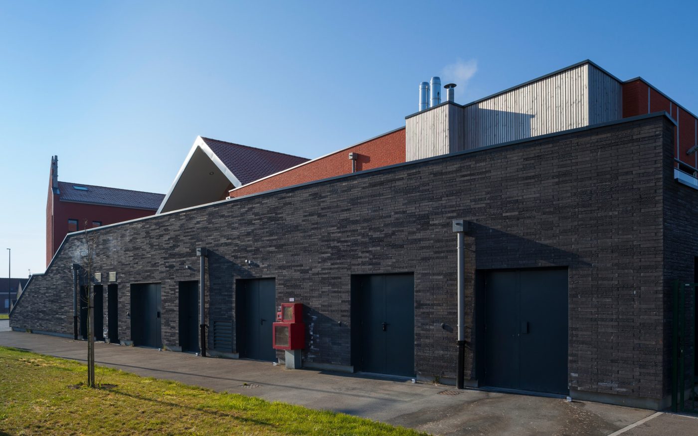 EHPAD Résidence Le Clos du moulin à Boeschepe avec la brique Marono Etouffée