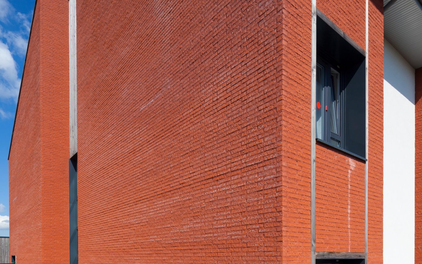EHPAD Résidence Le clos du moulin à Boeschepe avec la brique Marono Rouge