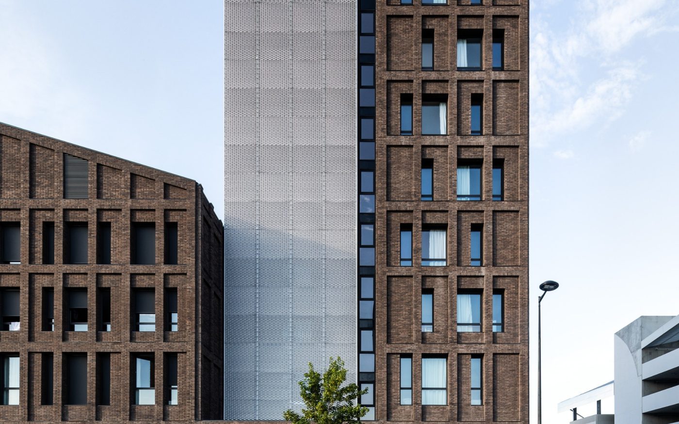 Ilot P11-CAP LEEUWIN à Bordeaux avec la brique pagus brun-noir