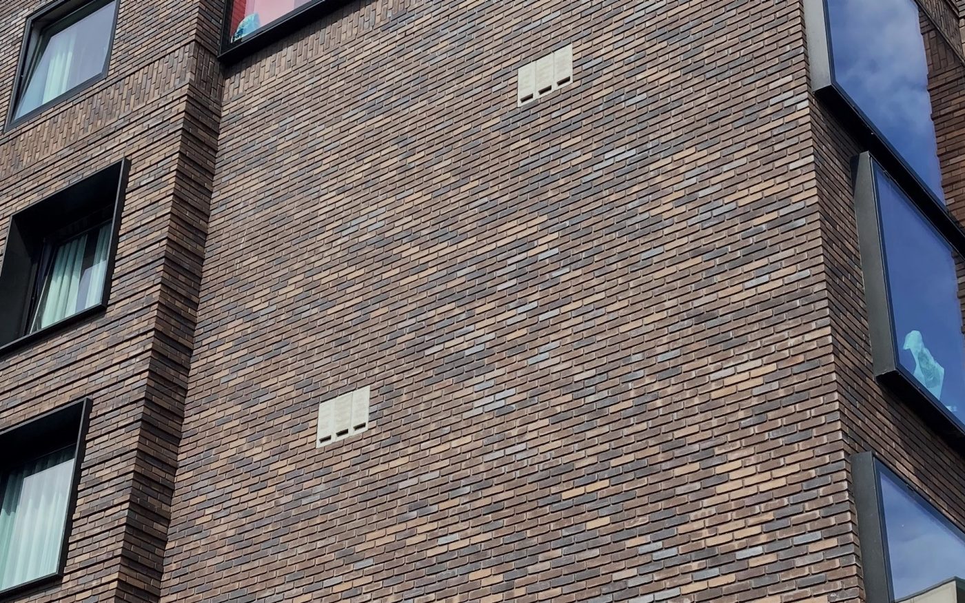 logement Collectif Les Allées Blanches avec la brique Agora gris agate et la brique de structure Porotherm CITIbric