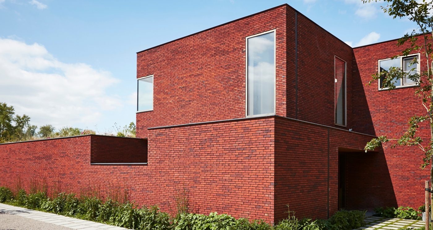 Maison individuelle à Merelbeke avec la brique Forum Pampas