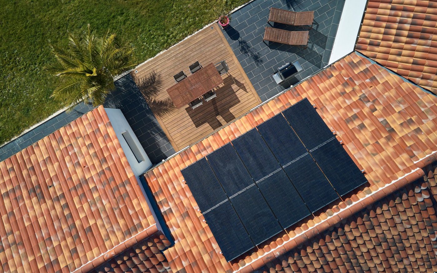 Maison individuelle à panneaux Solterre PV surimposé à La-Chaize-Giraud