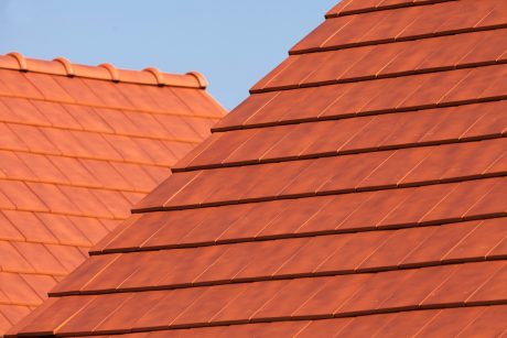 Maison individuelle - Tuiles Nueva rouge.