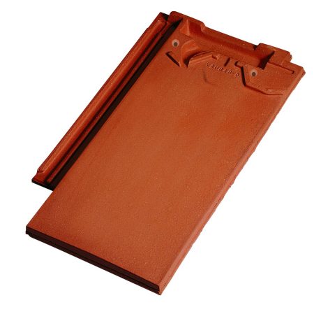 Tuile Vauban 2 droite rouge