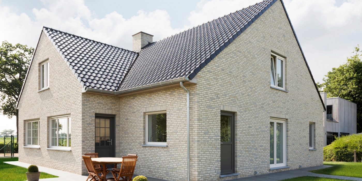 Maison individuelle - Tuile Galbée 401 anthracite