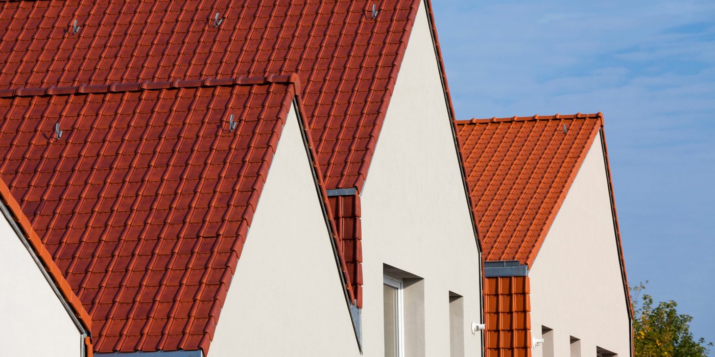 Maison individuelle - Tuile Tempête 44 Rouge nuagé