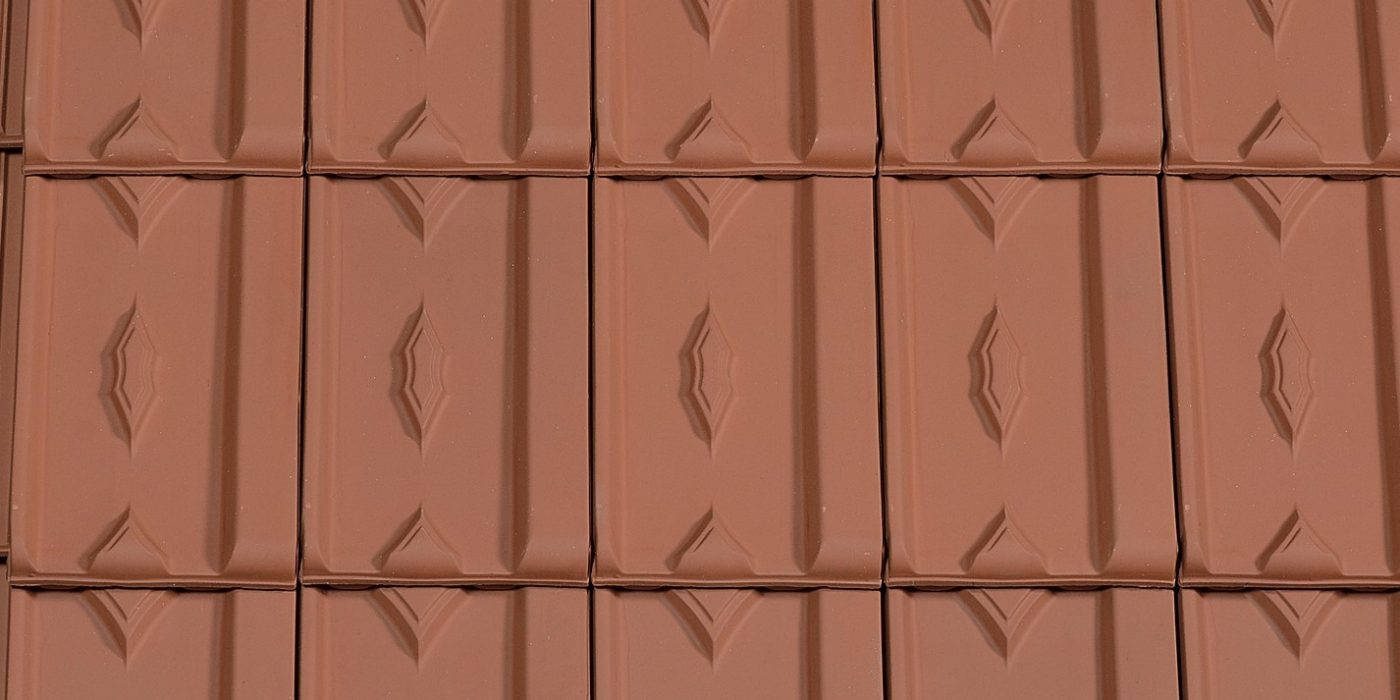 Panneau Losangée Rouge joints droits