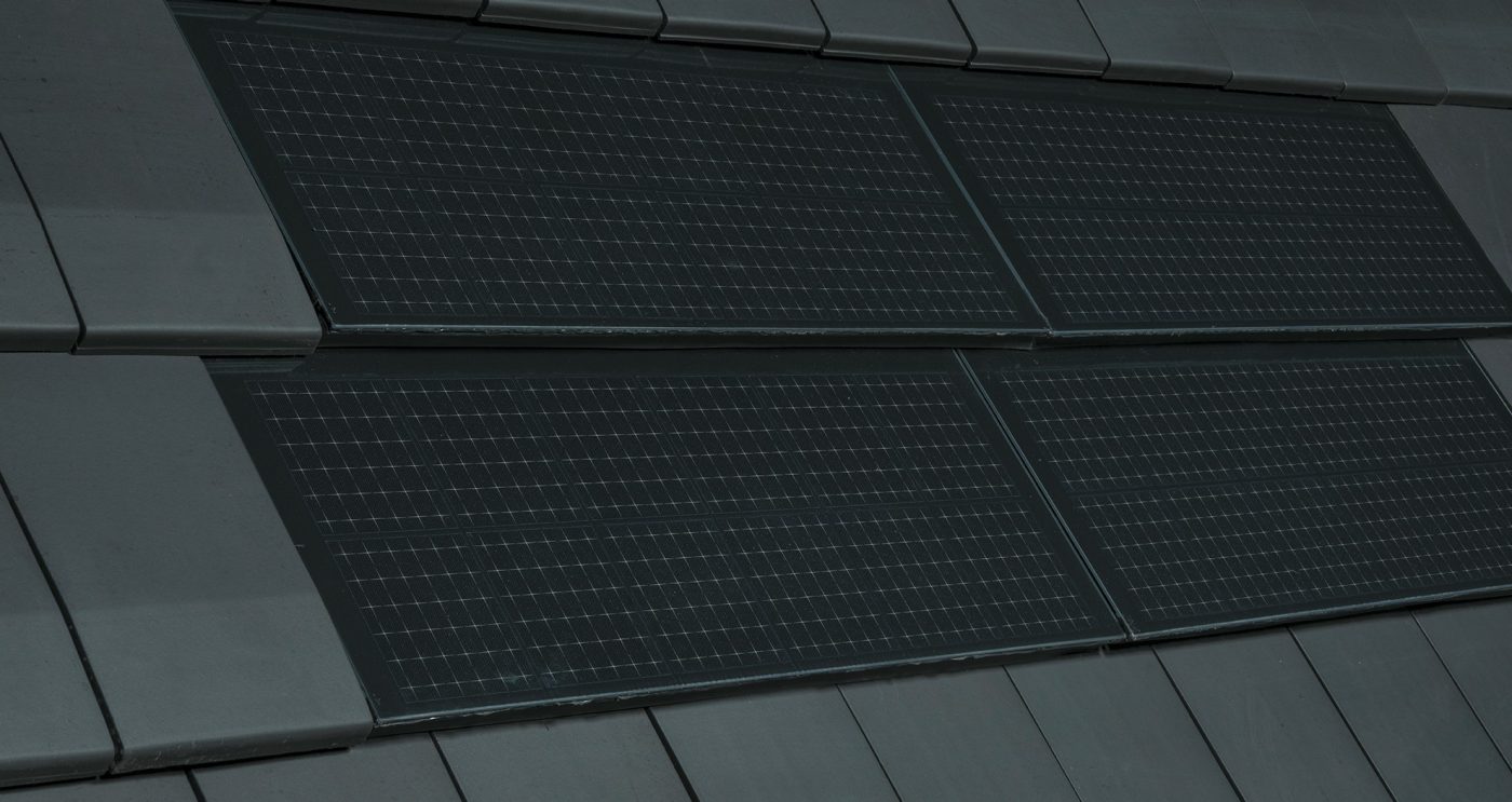Toiture photovoltaïque avec la gamme Actua Koramic Wewolt Photovoltaïque