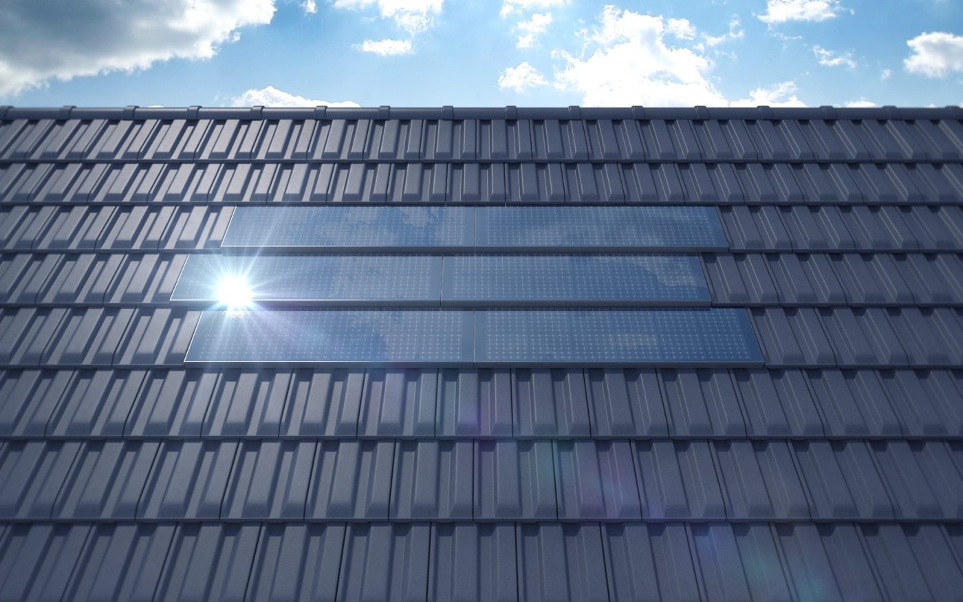Gamme Méga S compatible avec les tuiles photovoltaïques Wewolt