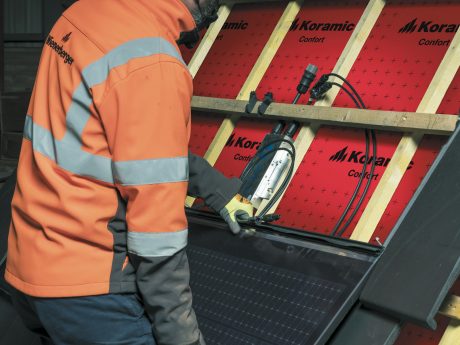 5-Mise en place du Laminé photovoltaïque