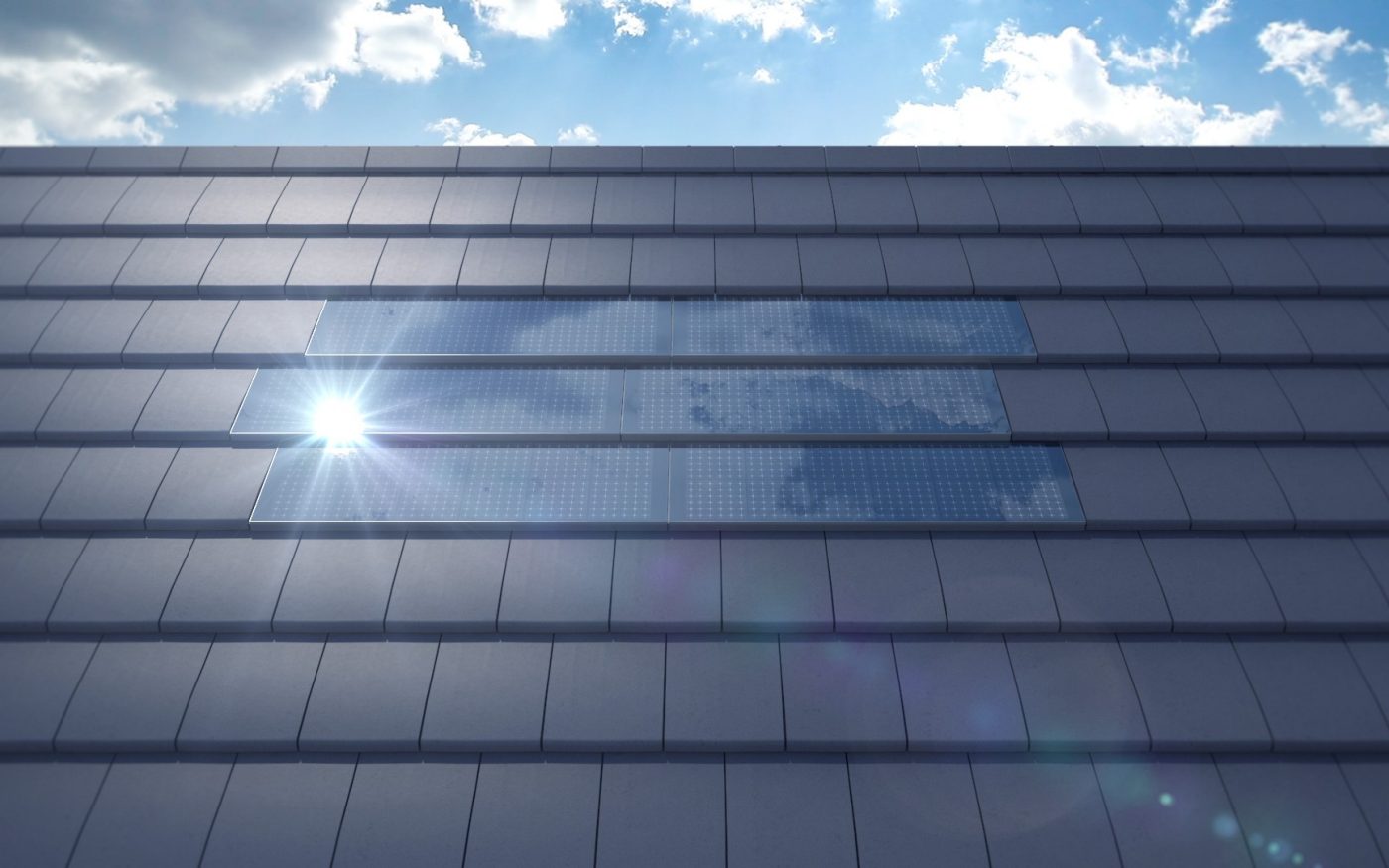 Gamme Actua compatible avec les tuiles photovoltaïques Wewolt