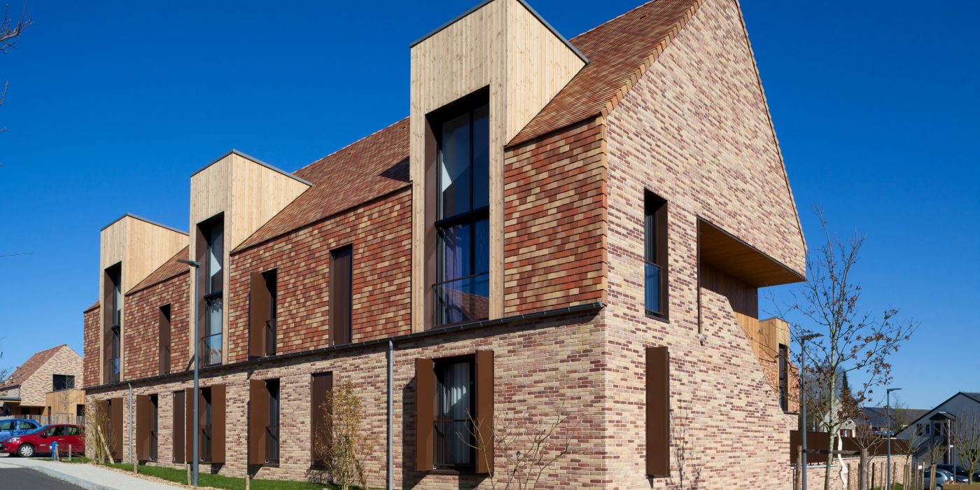 Logements collectifs Résidence Le Carreau Tuile Koramic Tempo 18,5 x 31 Saint-Jean.