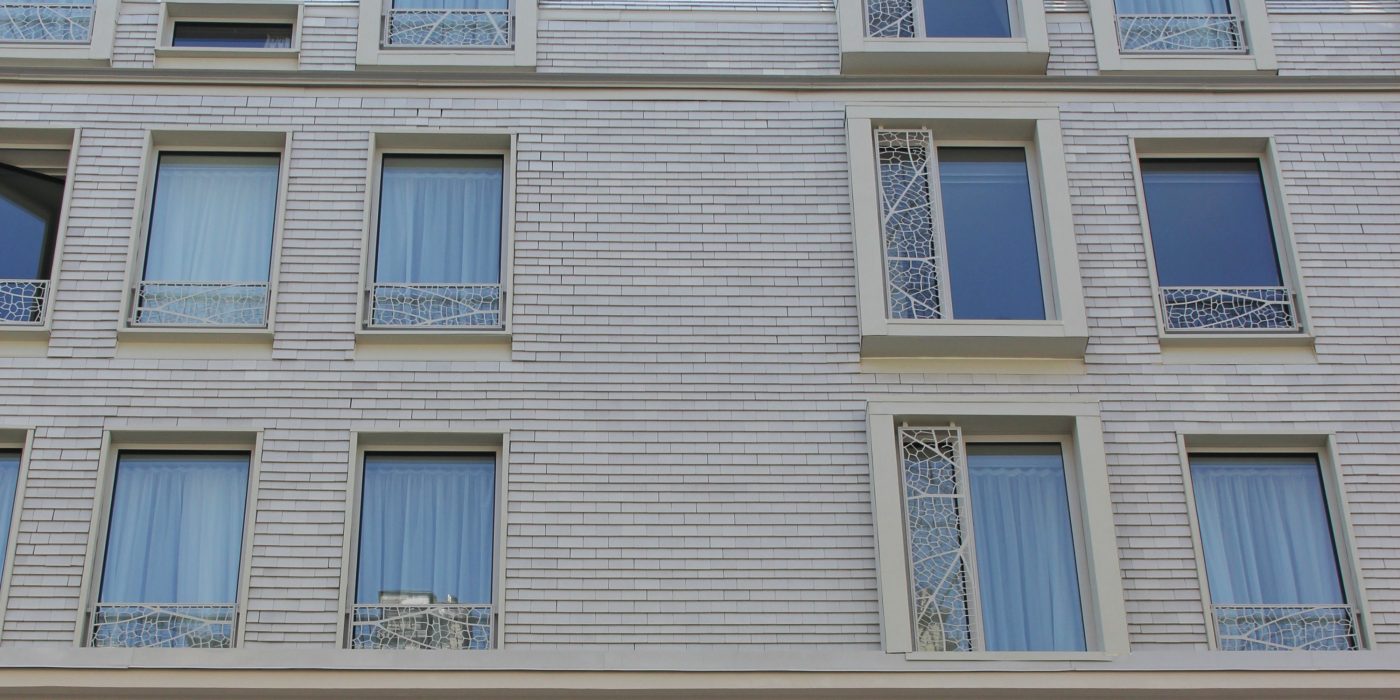 XO Hotel tuile plate 301 blanche