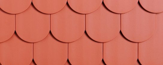 Panneau Plate 18 x 38 Écaille rouge