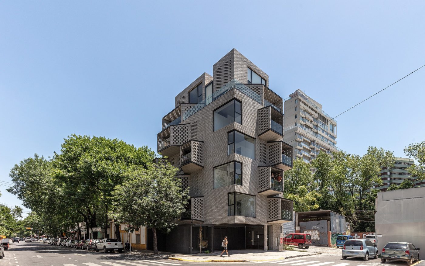 Bâtiment M 5605, Argentina - Architecte Estudio Arqtipo, Buenos Aires lauréat "Living together" au Brick Award 24