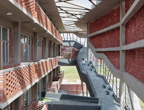 Nominés Brick Award 22  : Girls' Hostel Block St. Andrews - New Dehli Inde